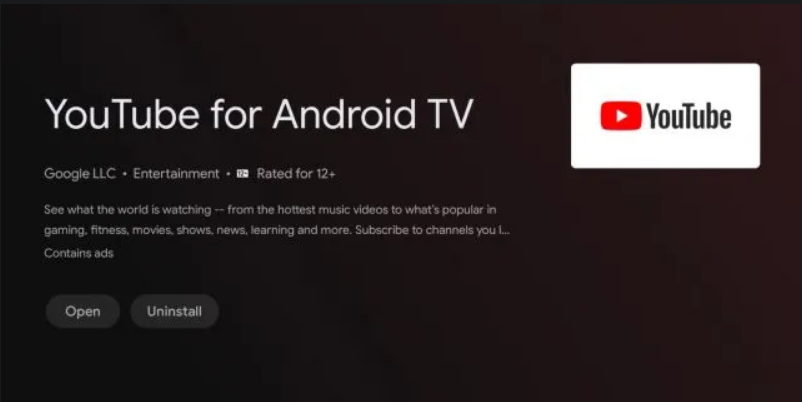 YouTube cho Android TV
