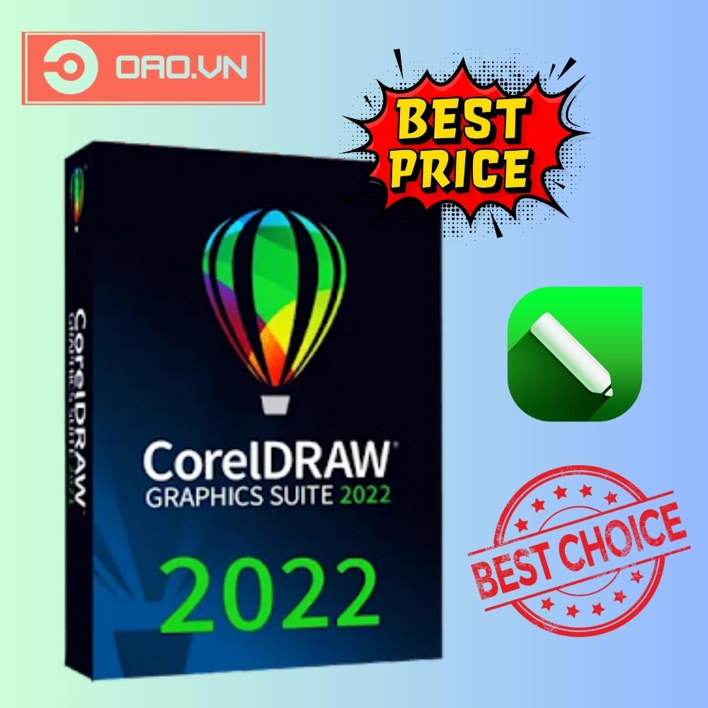 CorelDRAW Graphics Suite 2022 – Bản quyền, Vĩnh Viễn