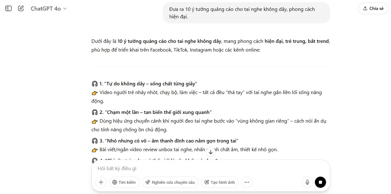 Cách dùng ChatGPT sáng tạo Cách dùng ChatGPT sáng tạo
