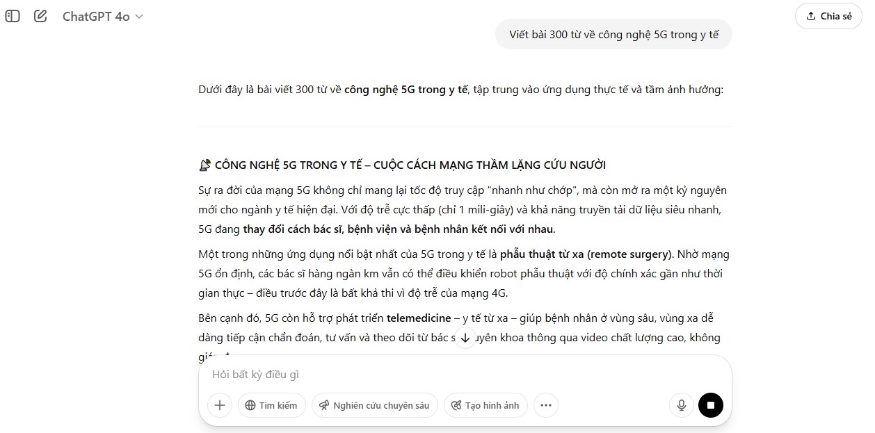 Prompt cụ thể Prompt cụ thể