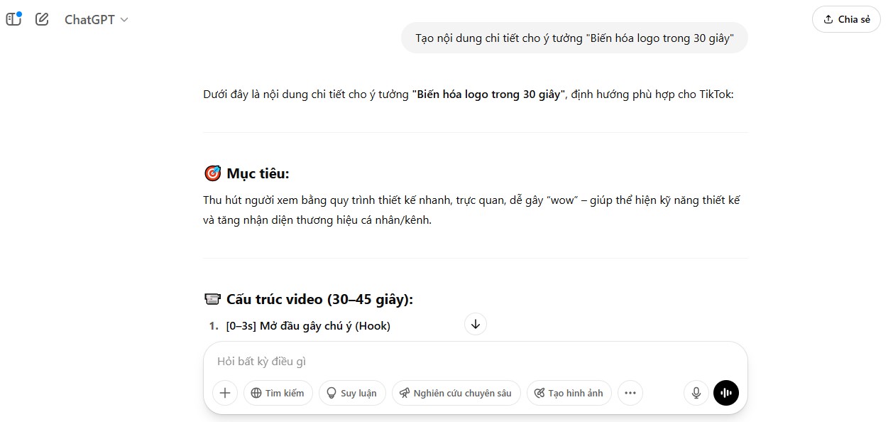 Tạo nội dung với ChatGPT Tạo nội dung với ChatGPT