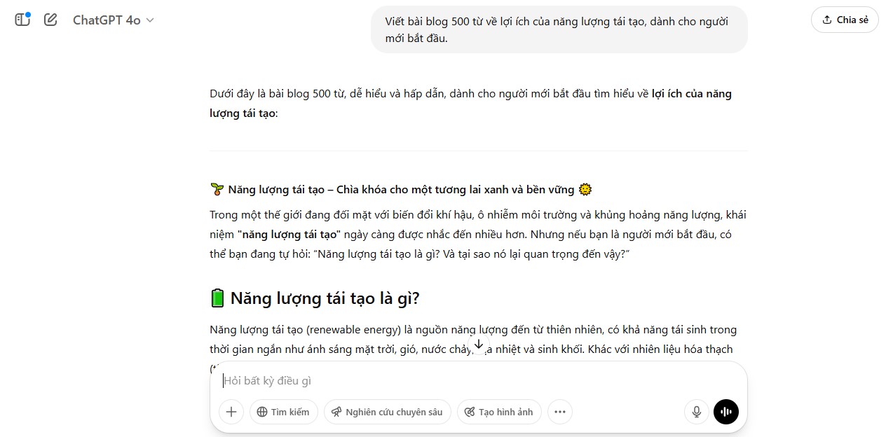Ví dụ prompt viết nội dung ChatGPT Ví dụ prompt viết nội dung ChatGPT