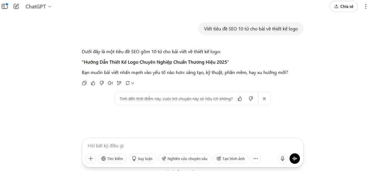 Prompt cơ bản ChatGPT Prompt cơ bản ChatGPT