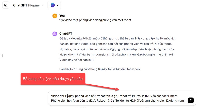 Prpmpt tạo video Prpmpt tạo video