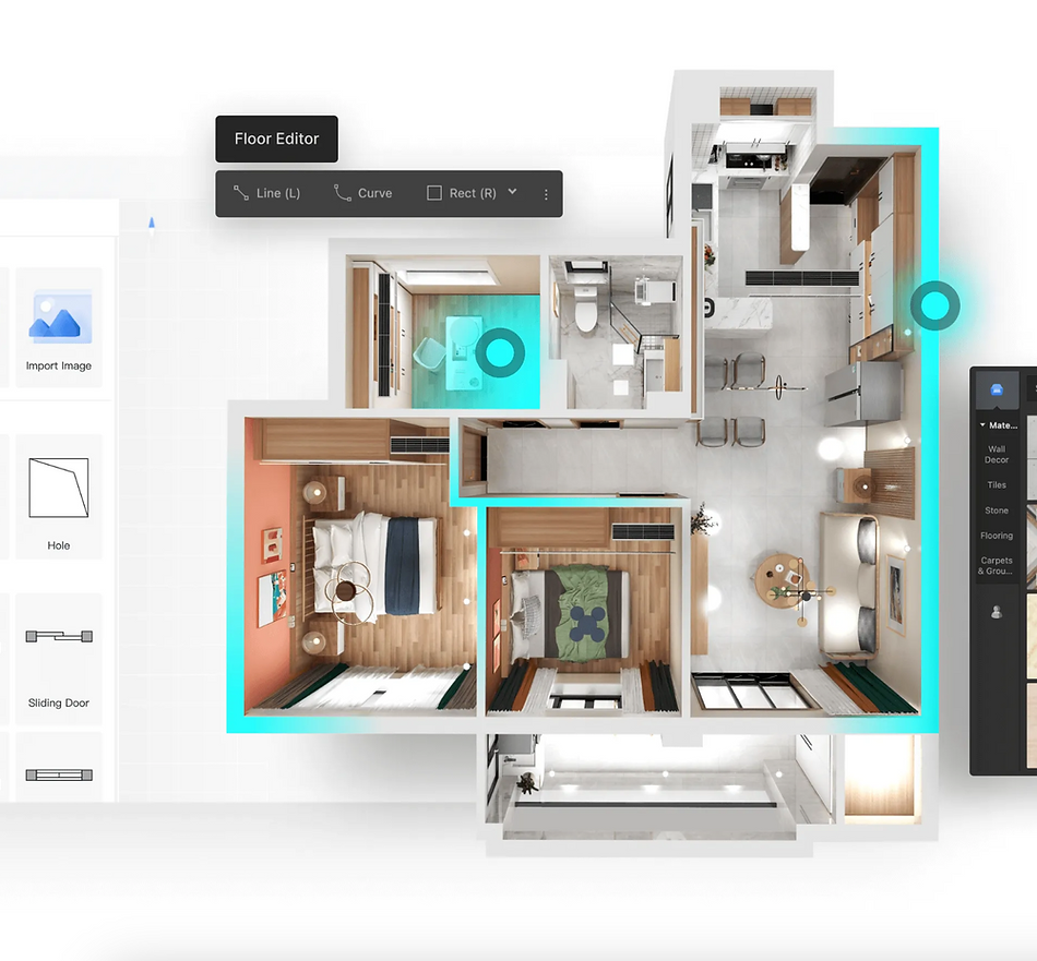 Giao diện Coohom AI